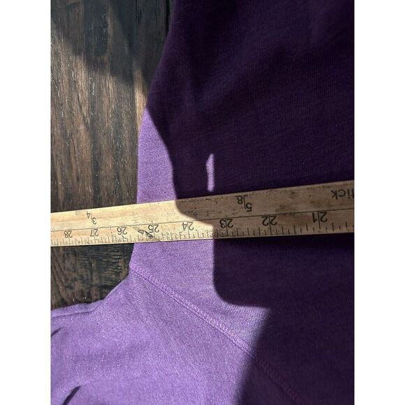 Johnnie O Sweater Mens XL TCU Horned Frogs Logo College Sweatshirt Purple - Picture 7 of 8